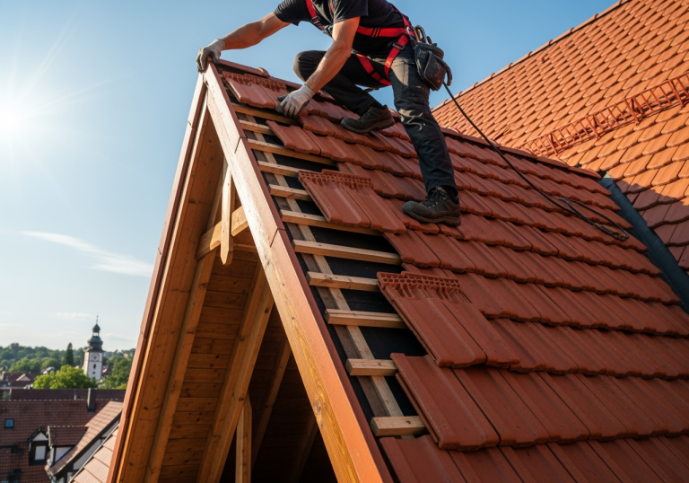 Steildach vom Dachdecker Meisterbetrieb aus Baunatal