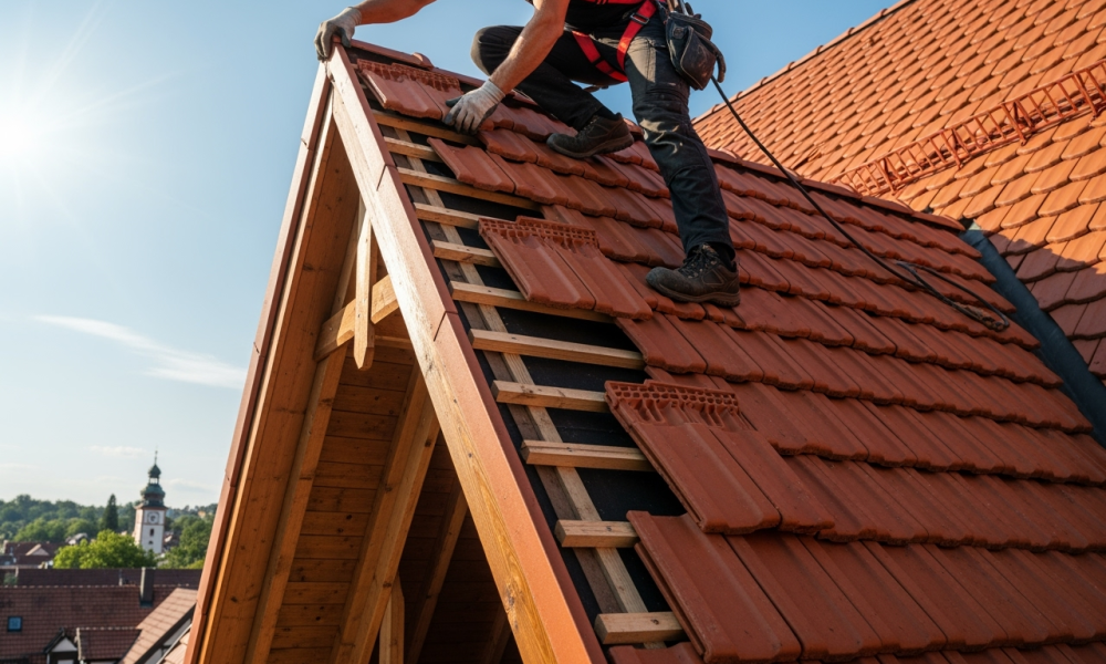 Steildach vom Dachdecker Meisterbetrieb aus Baunatal